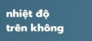 Nhiệt Độ Trên Không - Hà Khuyết